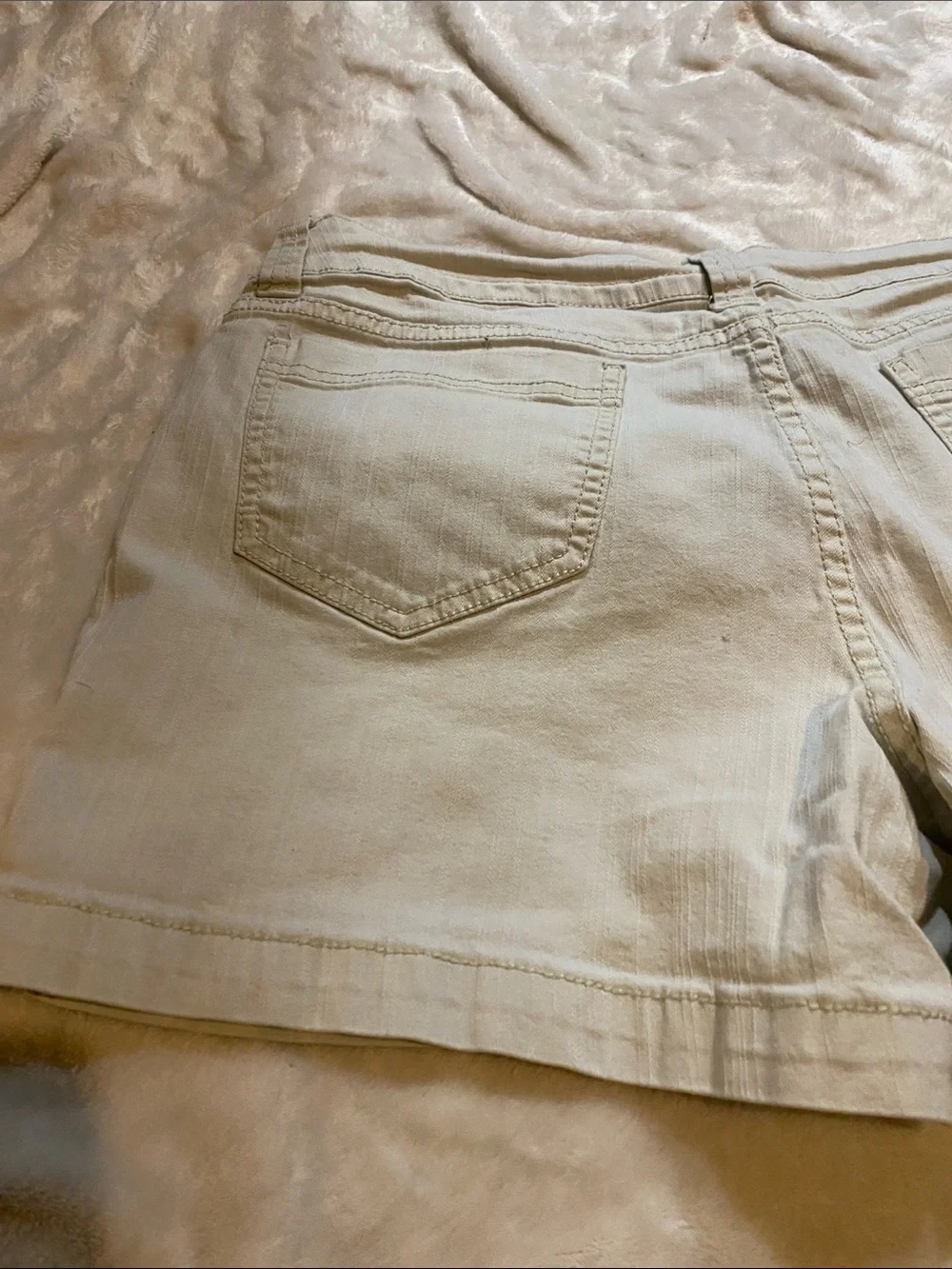 Faded Glory Classic Stretch Comfort Denim Casual Shorts Size [Insert Size]